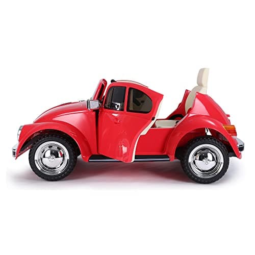 Detalle 2 de FAMOSA Beetle Rojo 12V coche eléctrico para niños