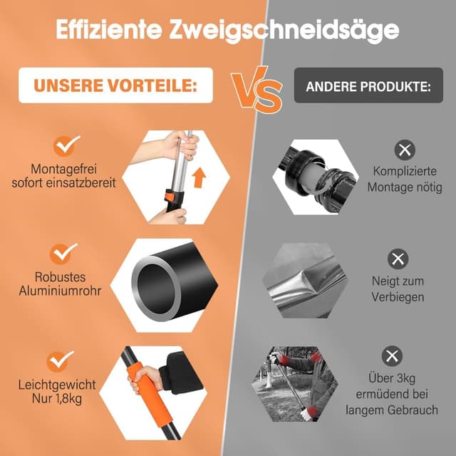 Thumbnail 4 de SMONTER 6M Baum-Trimm-Säge