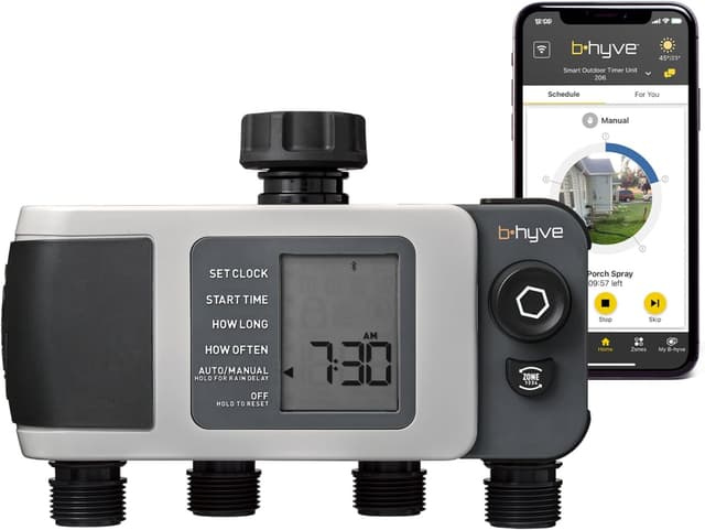 Detalle de Orbit B-hyve XD 4-Port Smart Hose Timer