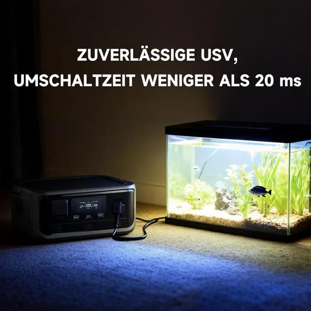 Thumbnail 6 de ALLPOWERS VOLIX P300 Tragbare Powerstation mit Solarpanel SE100 (256Wh, 300W Sinus) für Camping & Reisen