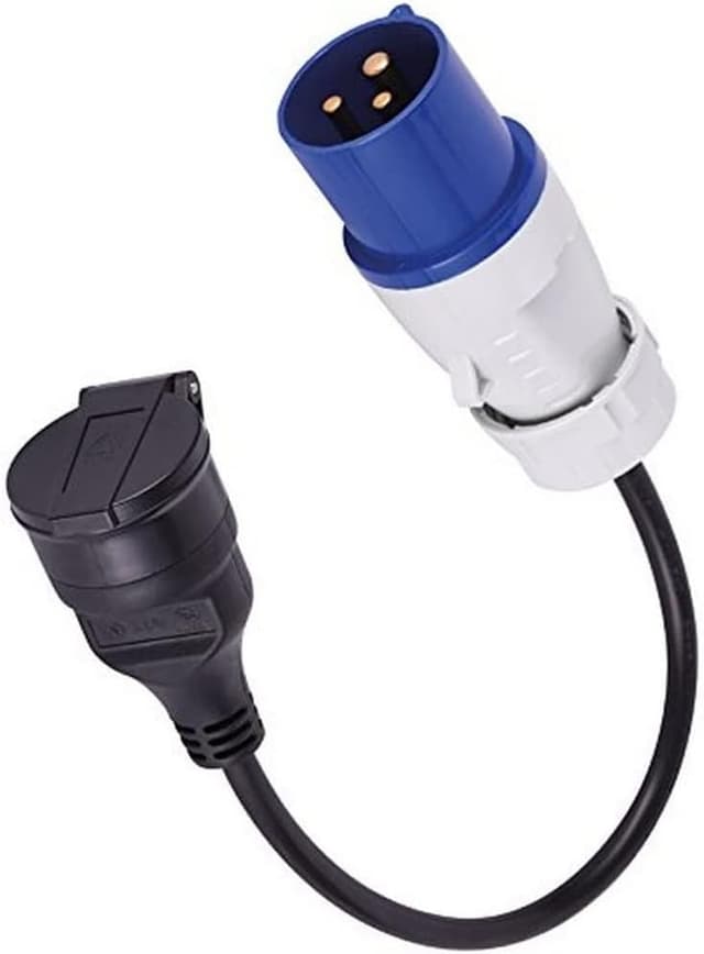 Detalle de Electraline 900039 Adaptador IP44 Schuko/CEE