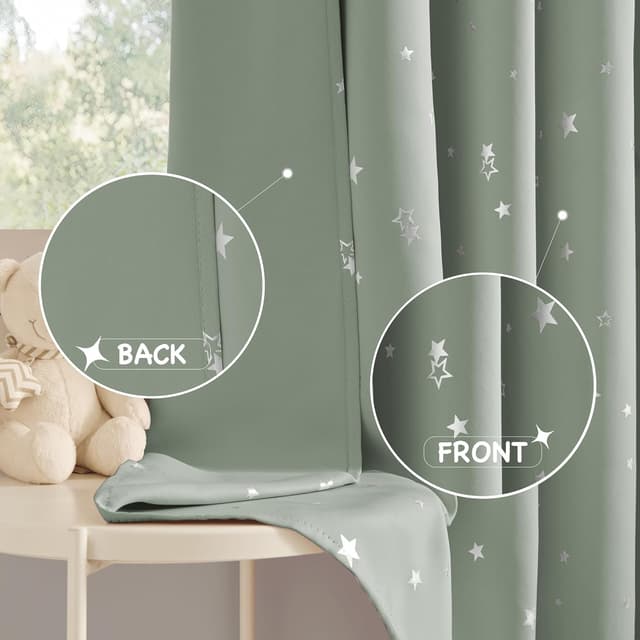Detalle de PONY DANCE Blackout Curtains 2 Panels