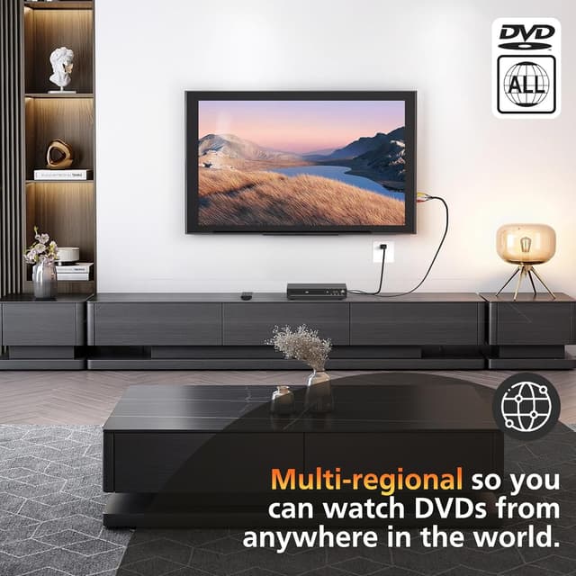 Thumbnail 5 de Mini Region Free DVD Player 1080p