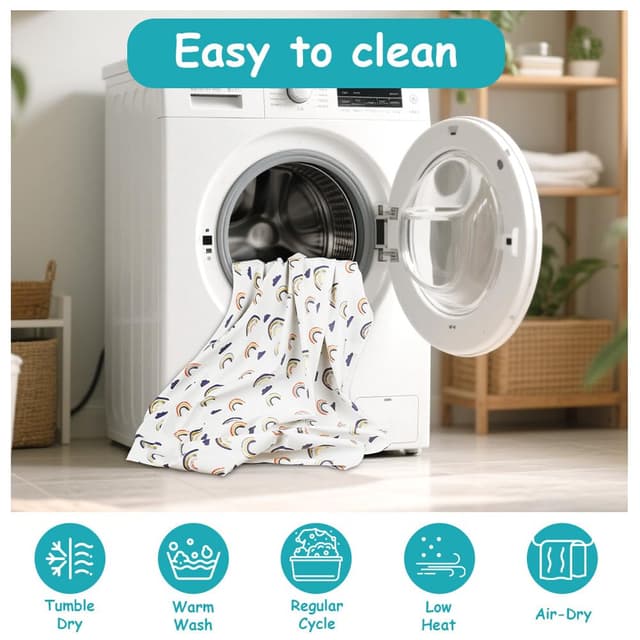 Thumbnail 6 de Aolso Wickelunterlage Baby & Töpfchentrainingsmatratze (86 x 91 cm), wasserdicht, atmungsaktiv und waschbar