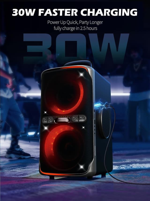 Detalle 2 de FREEPEAR Party Speaker 240W Peak Bluetooth