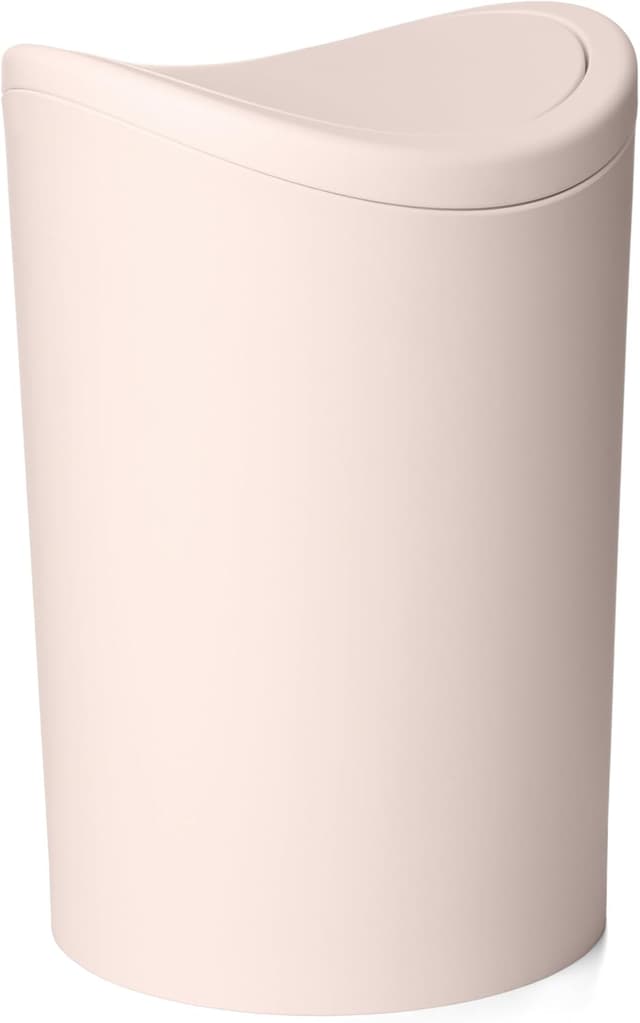 Thumbnail 6 de TATAY Cestino Bagno 6L con Coperchio Basculante Design Compatto Grigio (Standard)