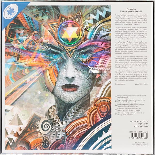 Detalle 1 de Paperblanks Revolution (Android Jones Collection) 1,000-piece jigsaw puzzle