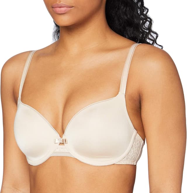 Detalle de Triumph Women’s Beauty-Full Essential WP moulding bra with adjustable wide straps