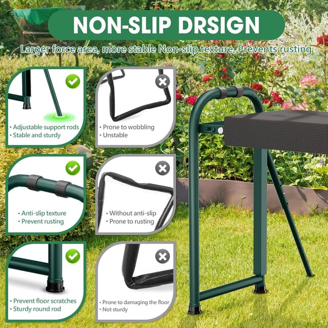 Detalle 1 de Onadak Garden Kneeler Seat, 4.5kg frame