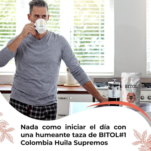 Thumbnail 1 de BITOL #1 Gourmet Café 100% Arábica Huila Supremo 500g