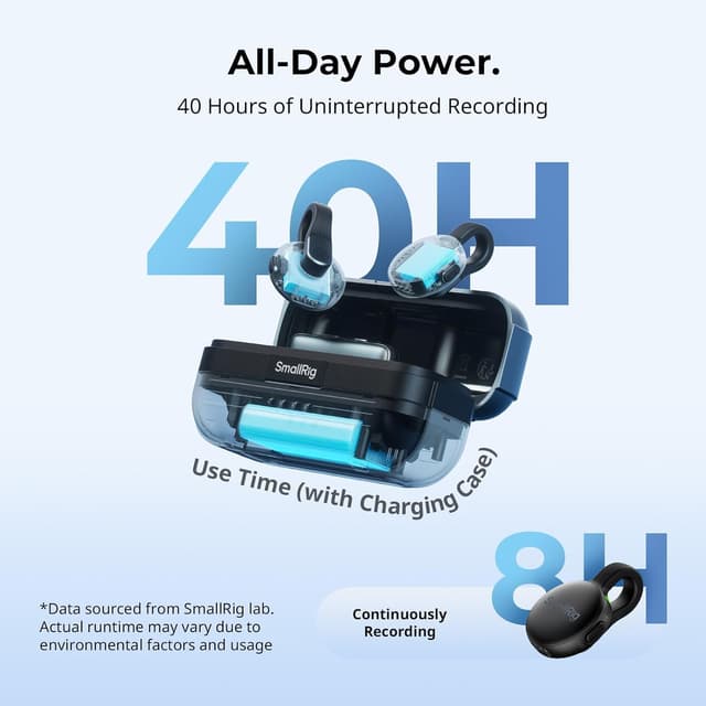 Thumbnail 6 de SMALLRIG Microfono Wireless S70-C2 invisibile e leggero con adattatore USB-C per smartphone e tablet