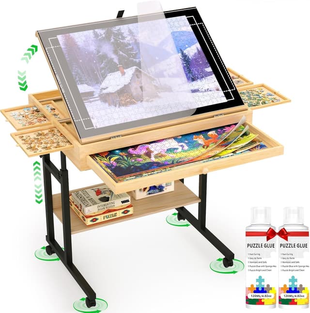 Detalle de CEDARDVD Puzzle Table-M 33×25 Workspace