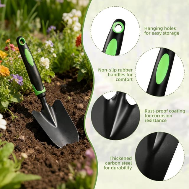 Detalle 2 de AKINSTER Gartenschaufel Klein 2 Stück