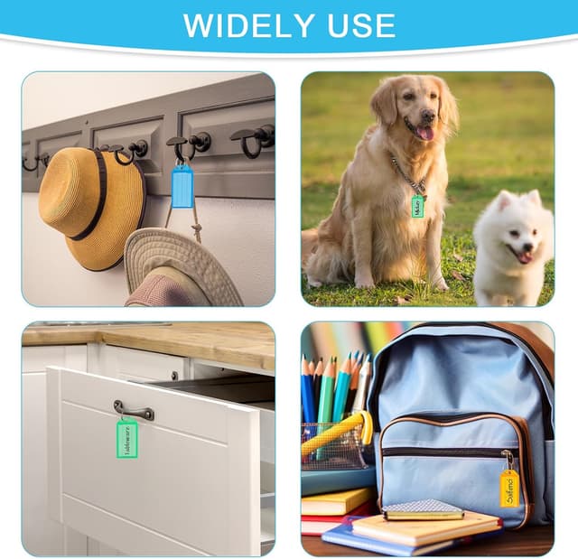 Thumbnail 5 de AiQInu Porte-clés 60 pièces 5,8 cm