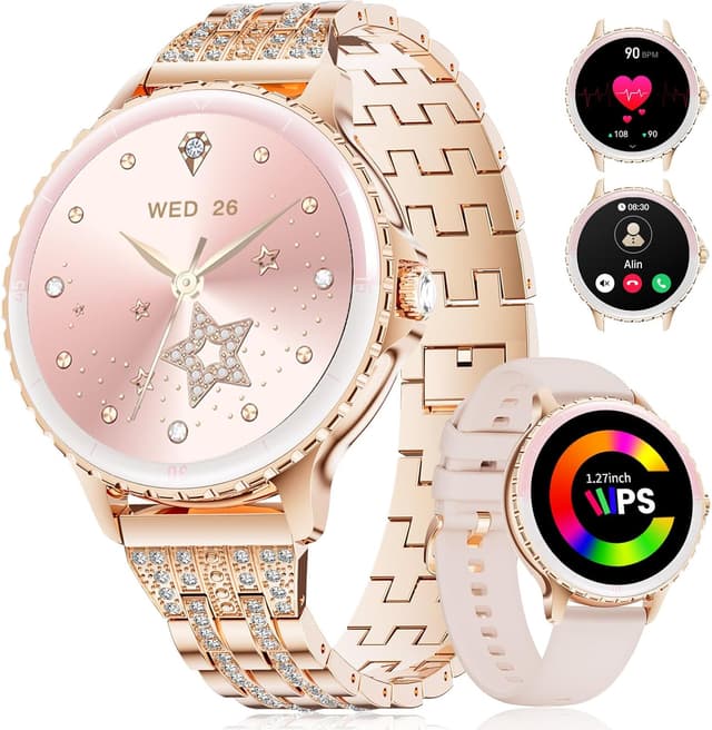 Detalle de LIGE Smart Watch Women 1.27" HD fitness tracker