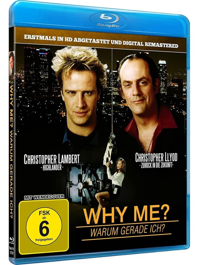 Detalle de WME Film Klassiker Why Me? Warum gerade ich? Blu-ray