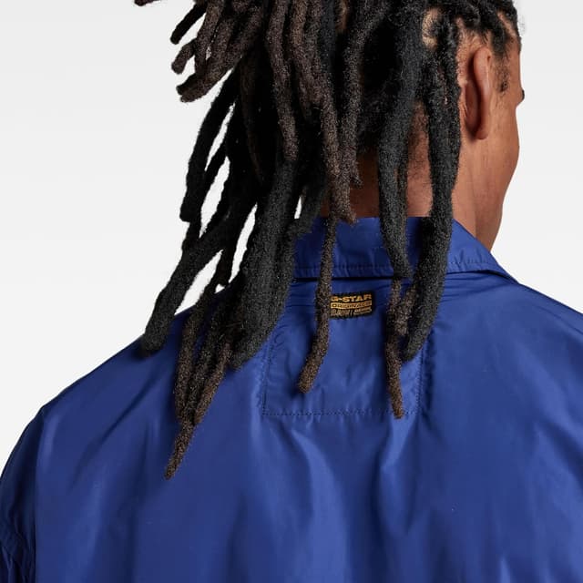 Detalle de G-Star Hommes Worker Oversized Overshirt : la surchemise pensée pour le quotidien
