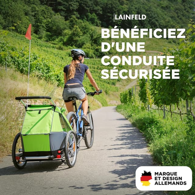 Detalle 2 de Attelage vélo Thule LAINFELD Chariot et Coaster