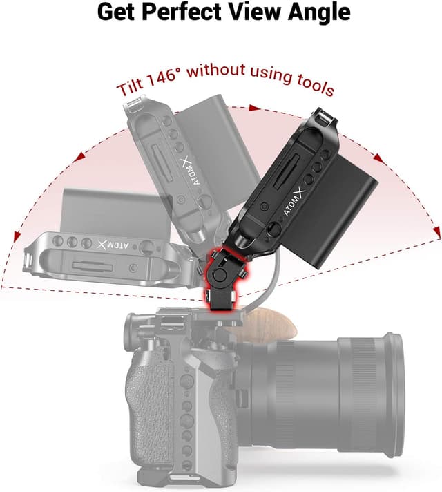 Thumbnail 2 de SMALLRIG 2174B Monitor Mount, 146° Neigung