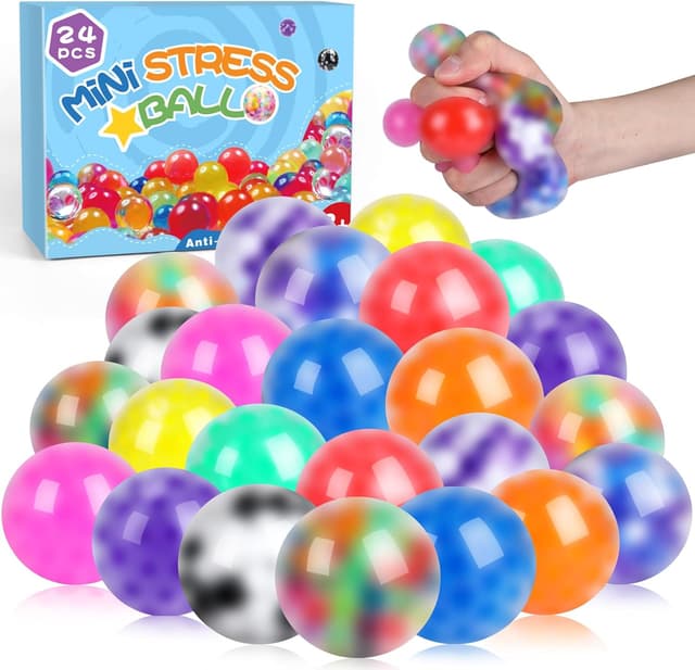 Thumbnail 5 de 20Pack Fidget Stress Balls 1.7 in