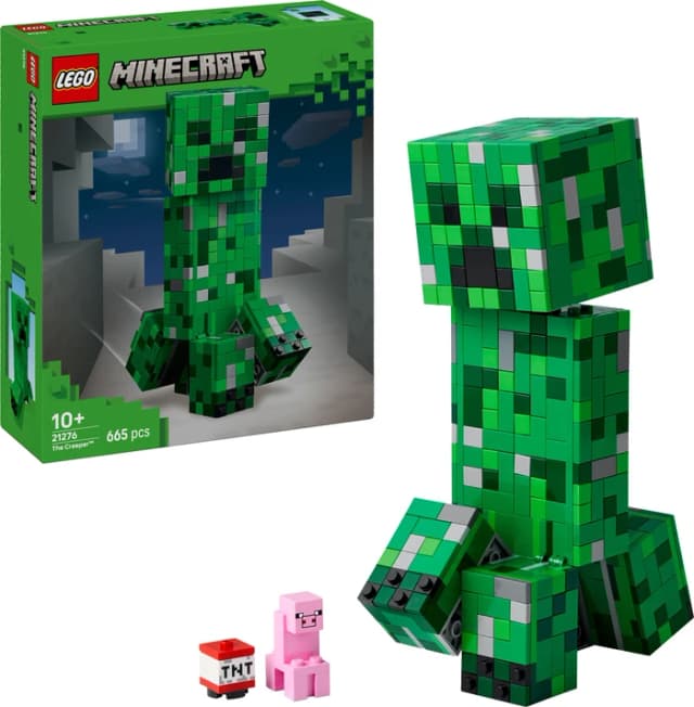 Thumbnail 7 de LEGO Minecraft Der Creeper 21276 – Creeper-Modell mit Action- und Modellmodus