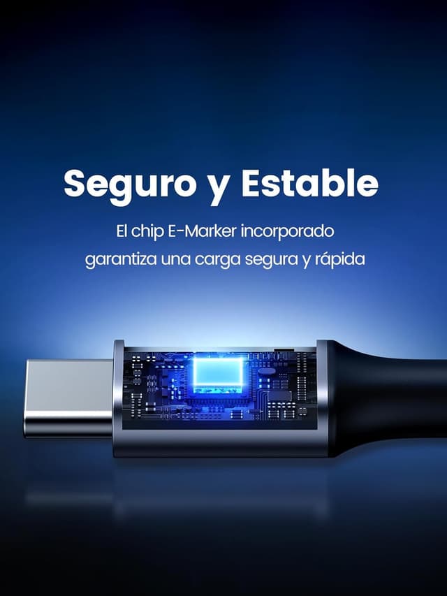 Thumbnail 2 de UGREEN Cable USB C 100W PD 3.0 ⚡ Carga Rápida 3M