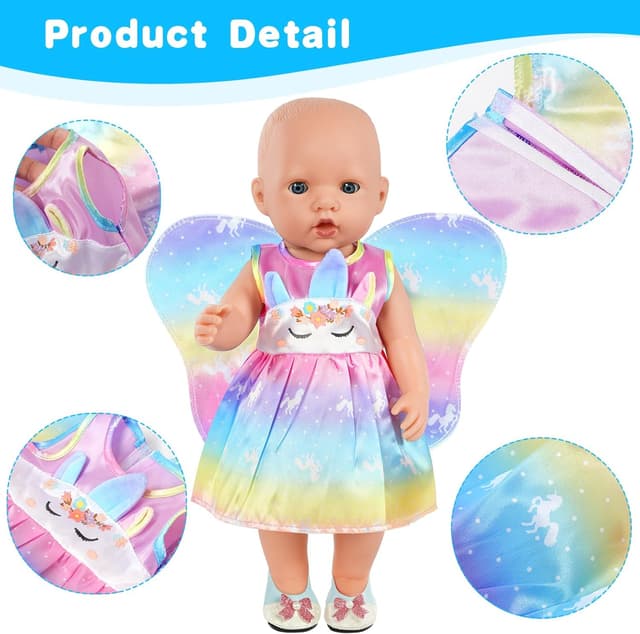 Thumbnail 3 de Aolso Vestiti per Bambole 35-45 cm