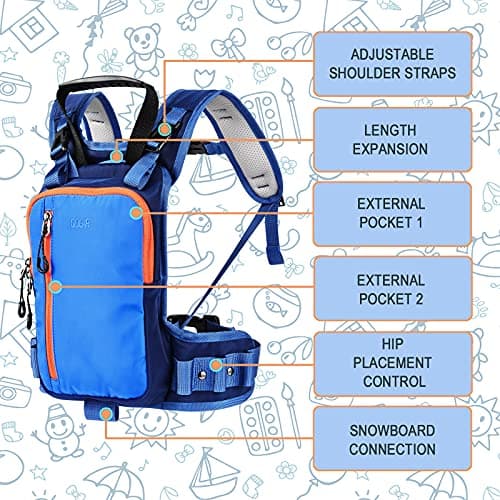 Detalle 2 de QOGIR Ski Harness for Kids ⚡