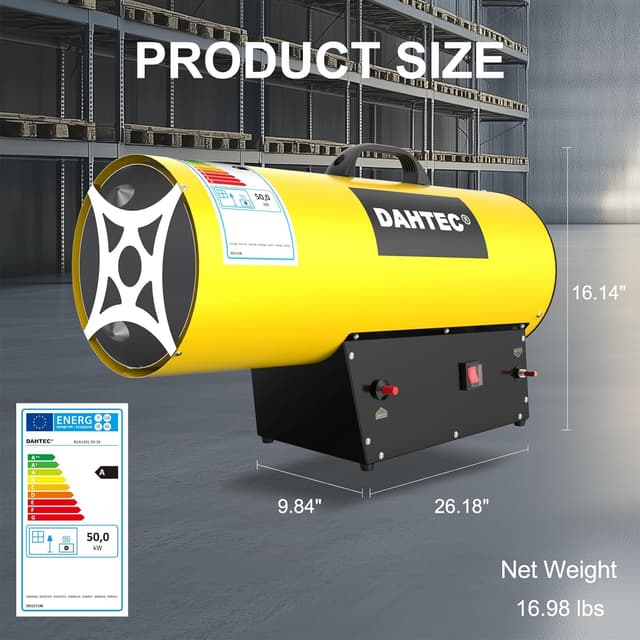 Thumbnail 4 de DAHTEC 50kW Gas Heater