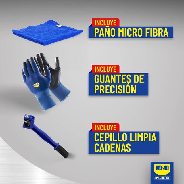 Thumbnail 4 de WD-40 Specialist Kit Mantenimiento Cadena Moto