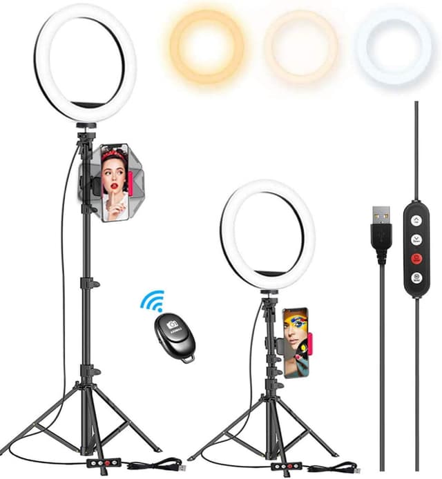Detalle de Kaiess 10.2" Selfie Ring Light