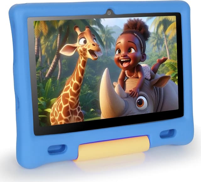 Detalle de MUISOO 10 Inch Kids Tablet (Android 14) – 16GB RAM, 128GB Storage, WiFi & Bluetooth, 5000mAh Battery