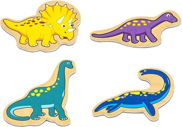 Detalle 2 de Viga Toys Magnetspielzeug Dinosaurierwelt