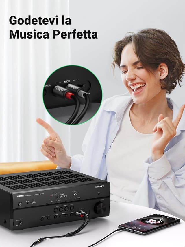 Thumbnail 6 de UGREEN Cavo Audio 2RCA a 3,5mm 25cm