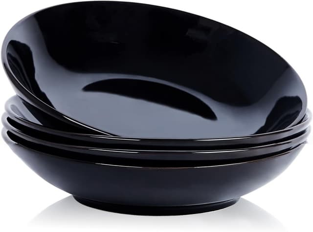 Detalle de Swuut Ceramic 40oz Pasta Bowls Set