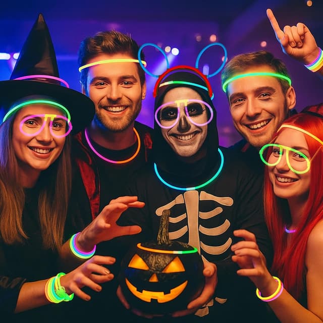 Detalle 2 de UooEA 100 bâtons fluorescents, 10 heures