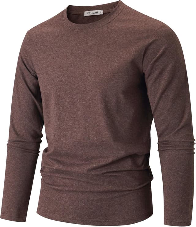 Thumbnail 6 de VEIISAR Herren T-Shirt Slim Fit 2er-Set