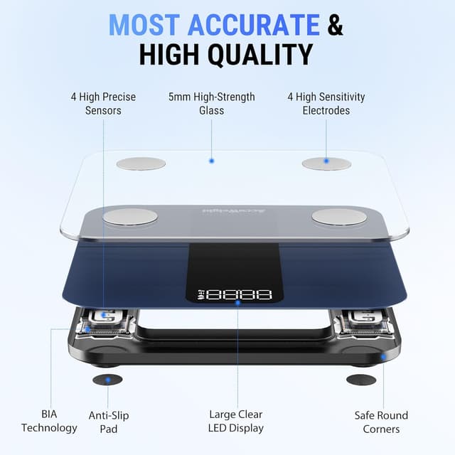 Thumbnail 2 de ACCUWEIGHT Smart Body Fat Scale