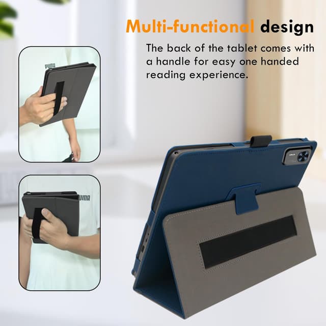 Detalle de zZjoOoj Schutzhülle für DOOGEE T36 12 Zoll Tablet inkl. 9H-Folie, Ständer und Anti-Kratzen-Set