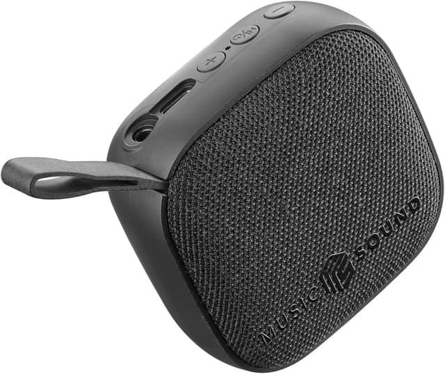 Detalle de Music Sound Mini enceinte Bluetooth 3 W, autonomie jusqu’à 4 heures, noir