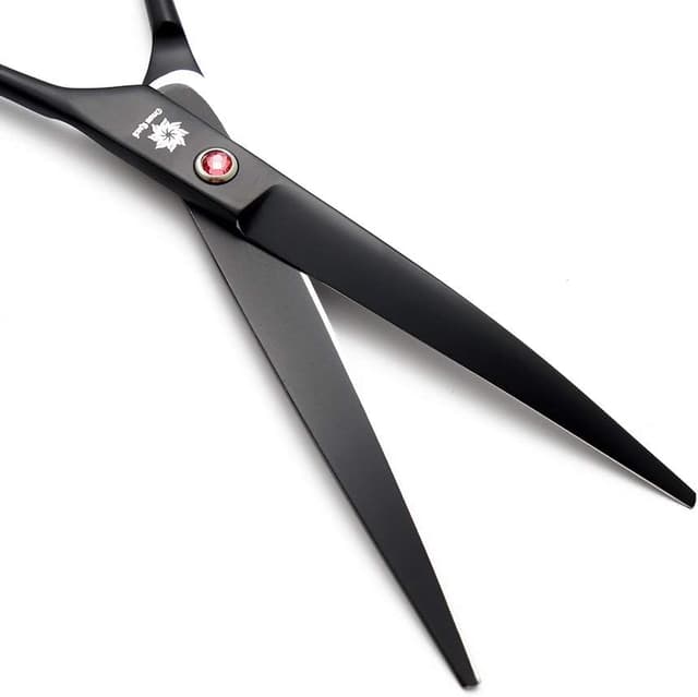 Detalle de Dream Reach Professional 7.0'' Dog & Cat Grooming Scissors Kit (4 pcs) - Curved, Thinning, Chunker & Straight