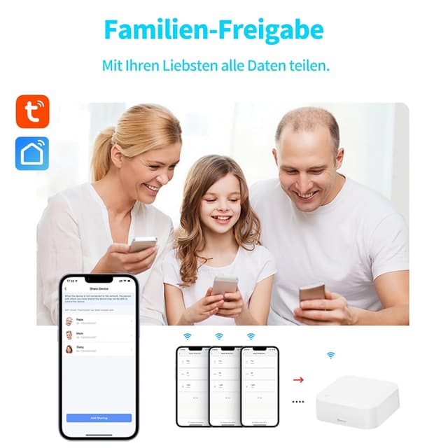 Thumbnail 5 de WIOONI Termómetro Higrómetro WiFi 3 sensores