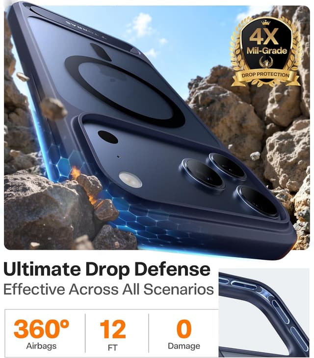 Thumbnail 4 de TORRAS iPhone 17 Pro Case Magnetic 1 Stand