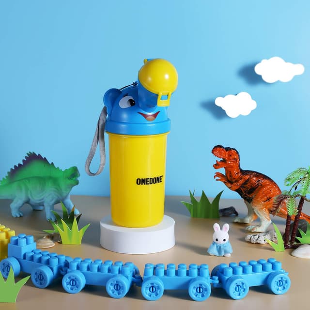 Detalle de ONEDONE Kinder-Töpfchen Baby Pee Pissoir für Jungen – tragbares Pissoir aus Polypropylen (PP), blau
