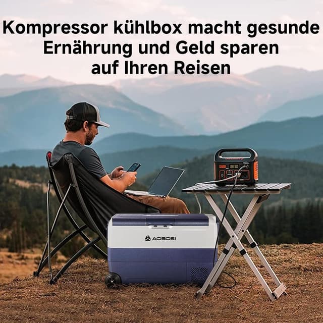 Thumbnail 5 de AAOBOSI Kompressor Kühlbox 50 L – elektrische Kühlbox