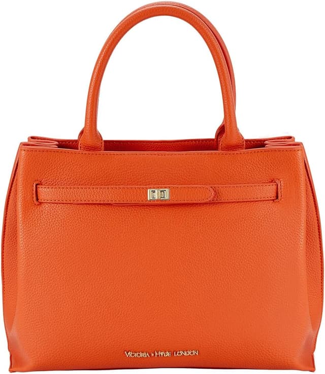 Thumbnail 6 de VICTORIA HYDE Borsa a mano grande da donna in pelle PU nera (con tracolla regolabile)