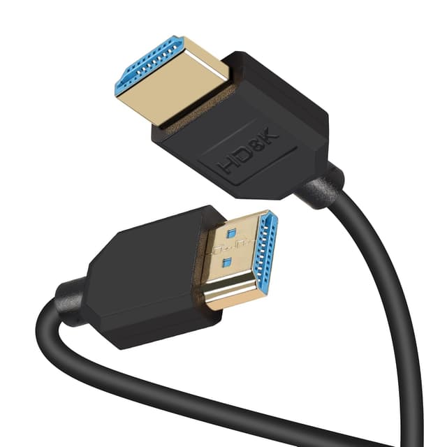 Detalle de 8K HDMI 2.1 Kabel 0,3 m mit 48 Gbit/s