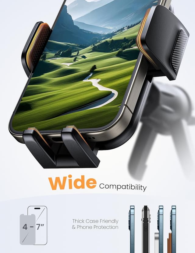 Thumbnail 6 de ANXRE Handyhalterung Auto Lüftung 360° Drehbar