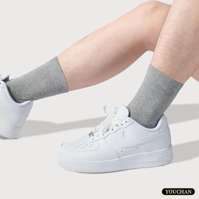 Detalle 2 de YOUCHAN 10 Paar Business-Socken ohne Naht aus Baumwolle – atmungsaktiv und OEKO-TEX-zertifiziert