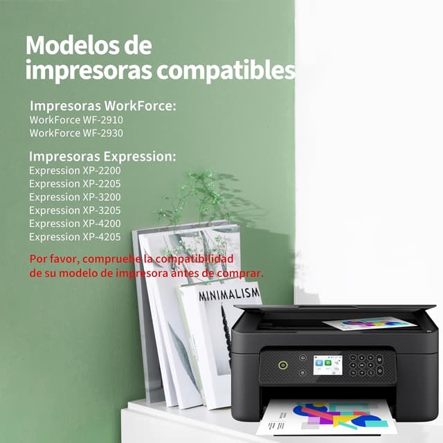 Detalle 2 de Greenjob 604XL cartuchos compatibles para Epson 🖨